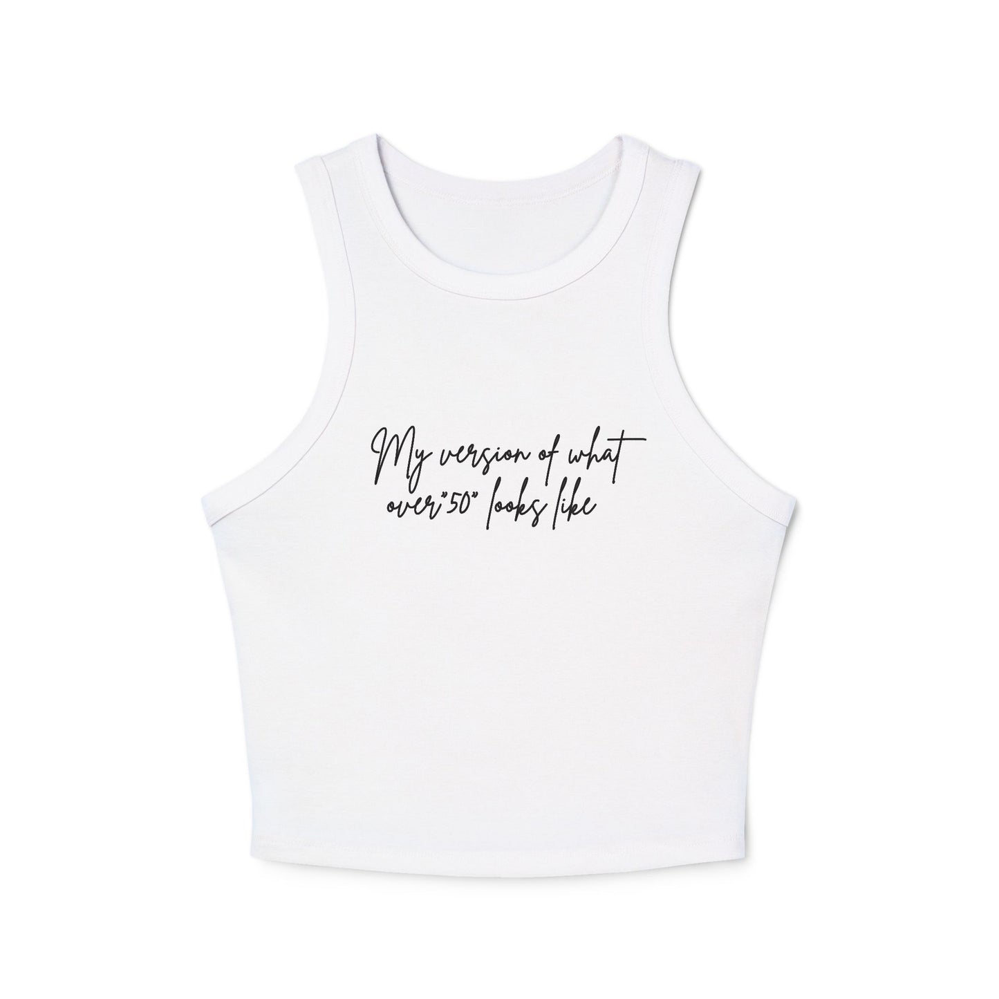 Women's Micro Rib Racer Tank Top