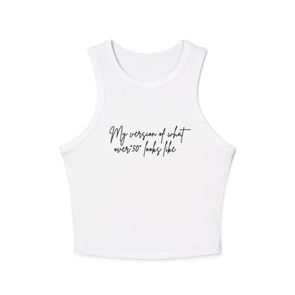 Women's Micro Rib Racer Tank Top